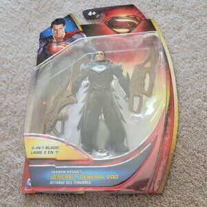 General Zod Superman Man of Steel NWT Action Figure DC Comics Mattel
